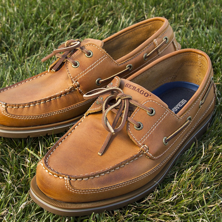 sebago grinder boat shoe