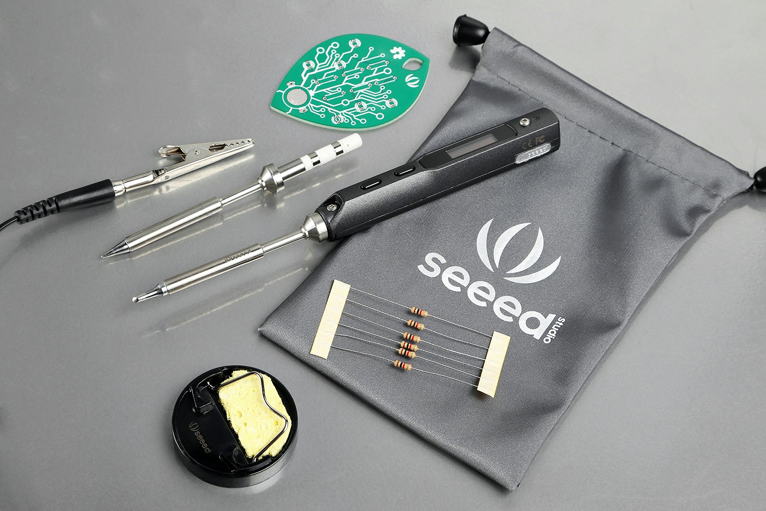 SEEED Mini Soldering Iron Deluxe Kit Price & Reviews Massdrop