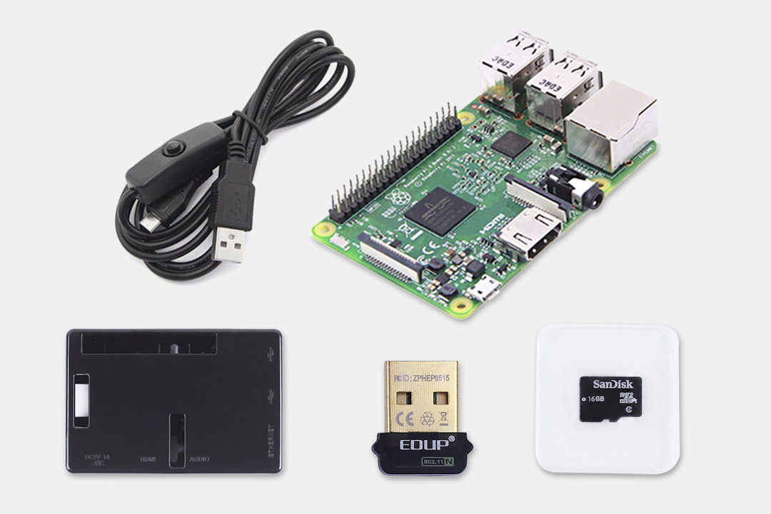 Seeed Raspberry Pi 3 B w/ Starter Kit