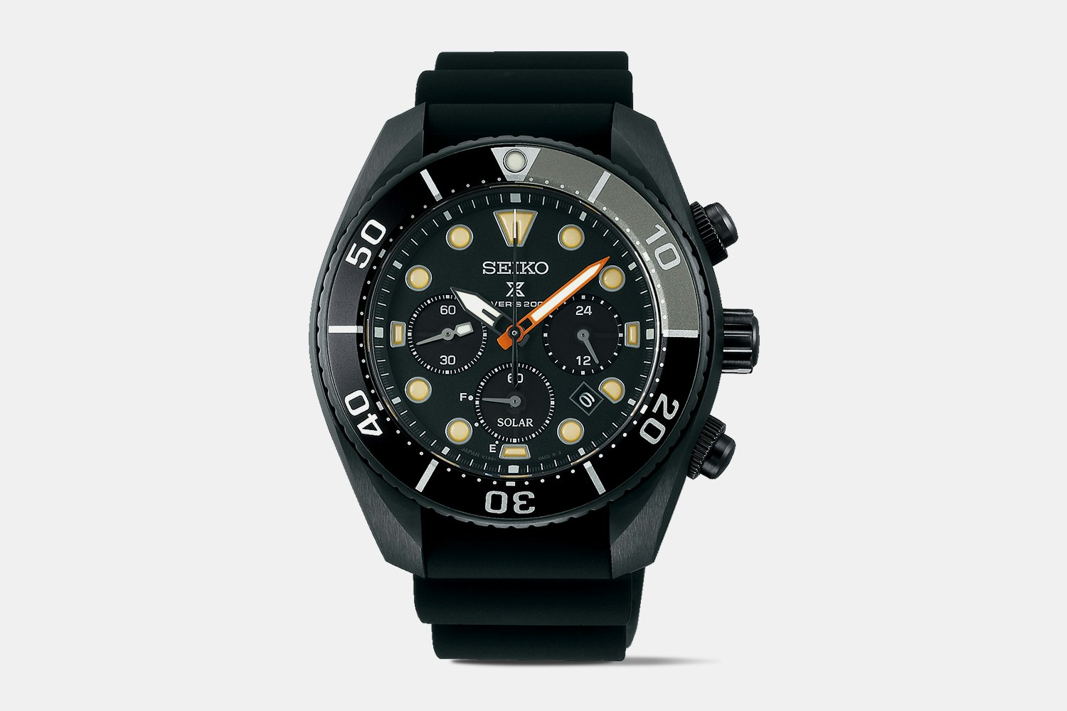 Seiko Prospex Solar Chronograph Watch Watches Dive Watches Drop