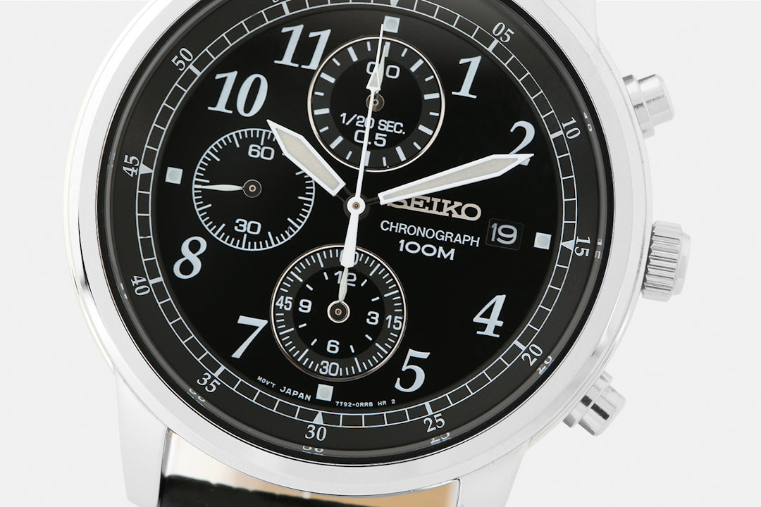 Seiko Classic Chronograph Watch