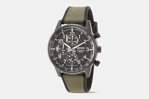 Seiko Essential Quartz Chronograph Watch