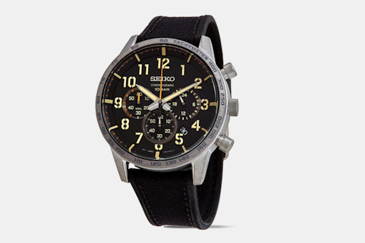 Seiko Essential Quartz Chronograph Watch