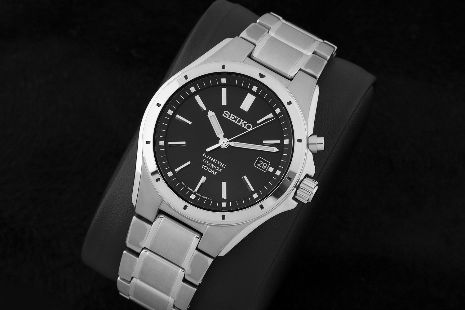 Seiko sapphire deals kinetic titanium