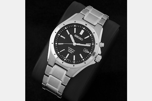 Seiko Kinetic Titanium SKA493P1 Watch | Watches | Quartz Watches | Drop