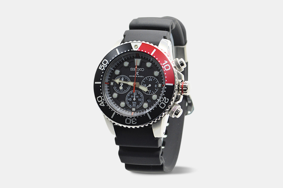 Seiko Prospex Sea Diver's Chronograph Solar Watch