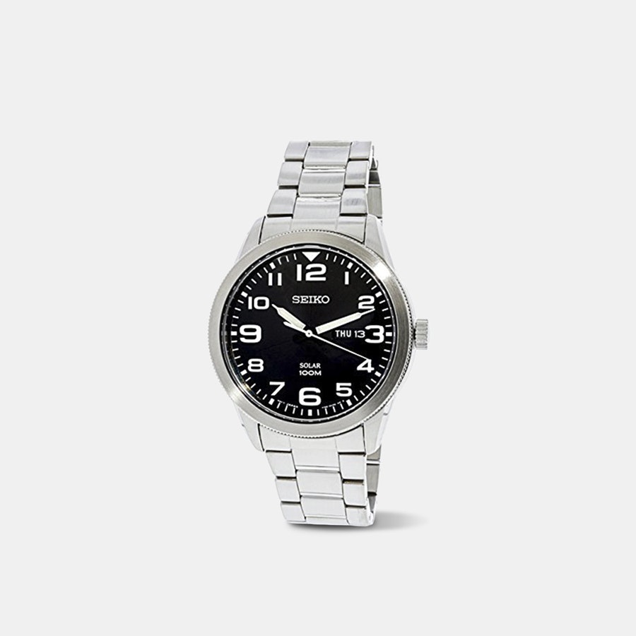 Seiko Sports SNE Solar Watch Watches Solar Watches Drop