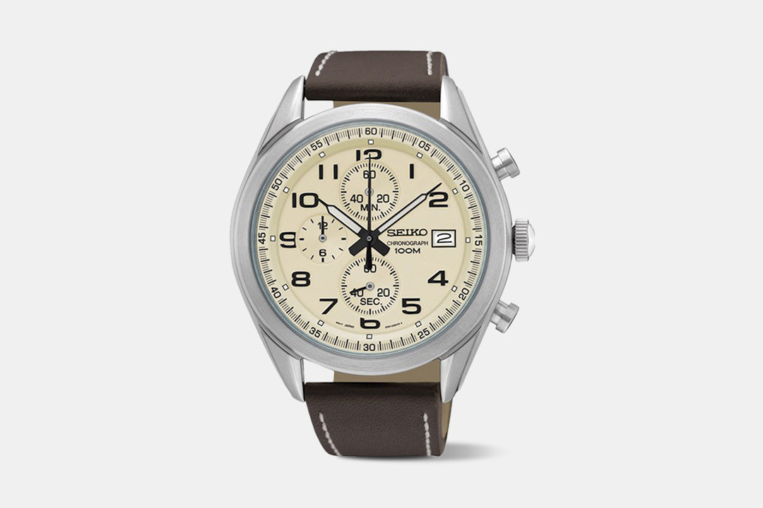 Seiko SSB Quartz Chronograph Watch