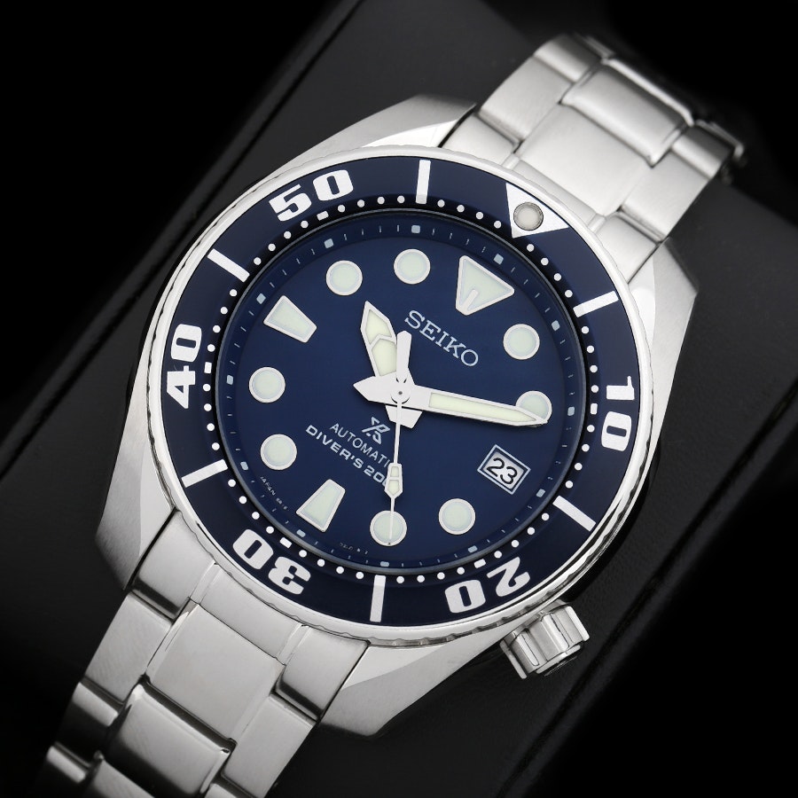 Seiko Sumo SBDC Watch Details Watches Dive Watches Drop