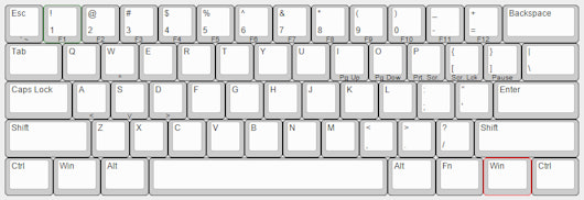 Sentraq S60-X 60% DIY Keyboard Kit