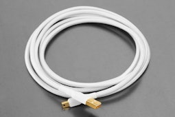 White cable, white connector