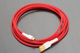 Red cable, white connector