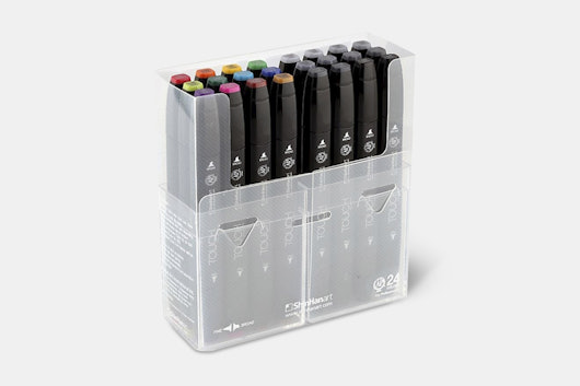 ShinHan Art Touch 24-Color Twin-Tip Sets (2-Pack)