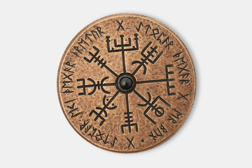 Shire Post Mint Vegvisir Norse Compass Spinner