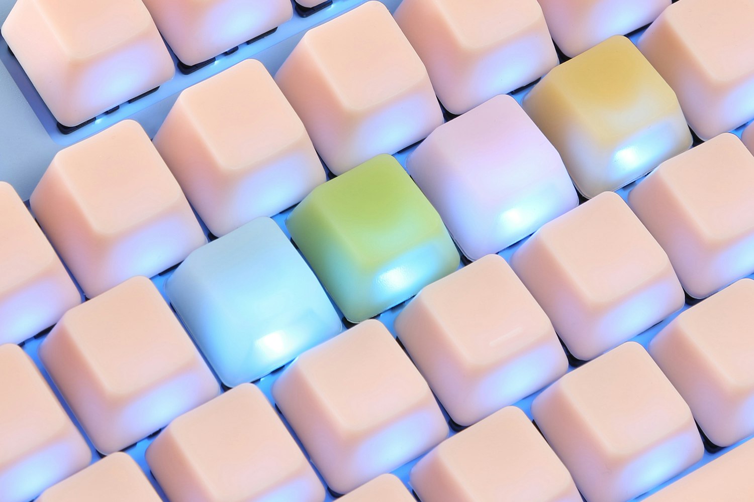 Silicone Gel Tropical Keycap Set