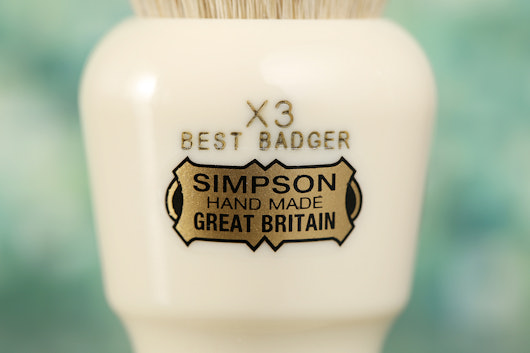 Simpson Commodore X3 Best Badger Shaving Brush