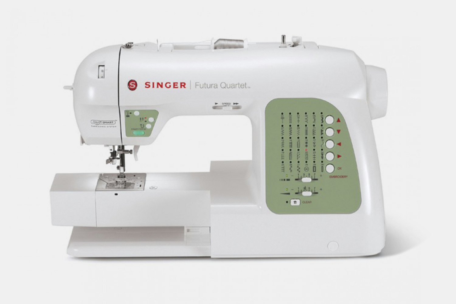 Singer Futura SEQS6000 Quartet Sewing Machines Drop