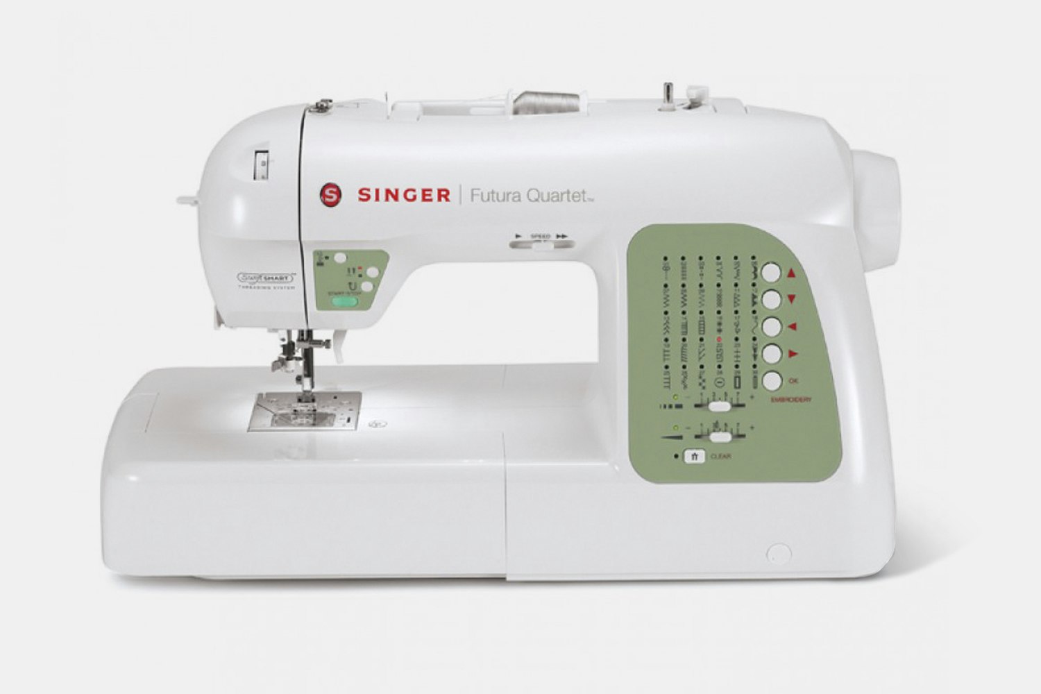 Singer Futura SEQS6000 Quartet Sewing Machines Drop