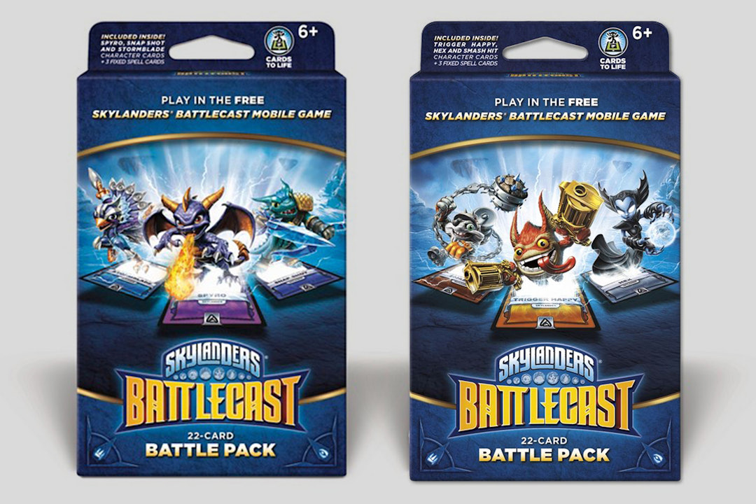Skylanders Battlecast: Battle Pack A & B Bundle
