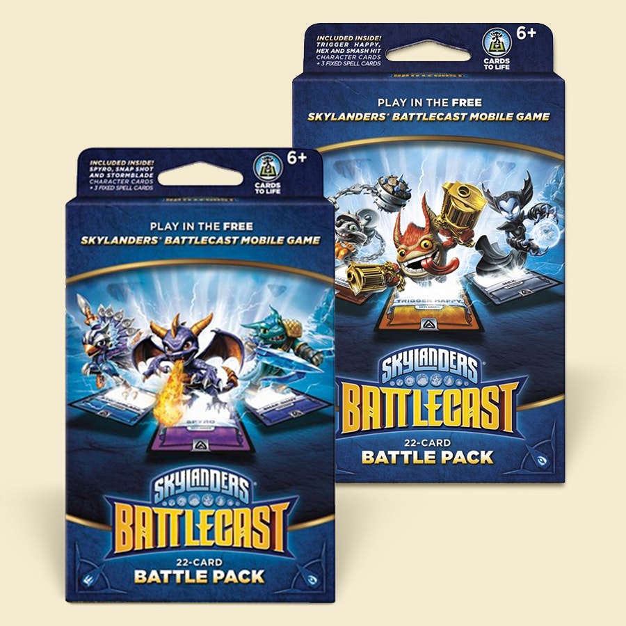 Skylanders Battlecast Mobile Game 22 Card Battle Pack NEW 