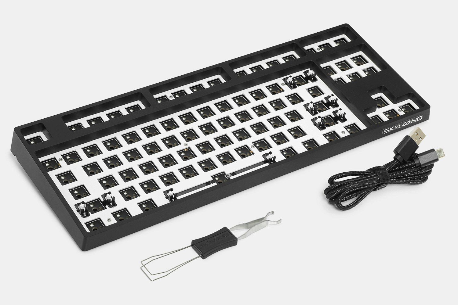 Skyloong GK87 RGB HotSwappable TKL Keyboard Kit Mechanical Keyboards TKL Mechanical