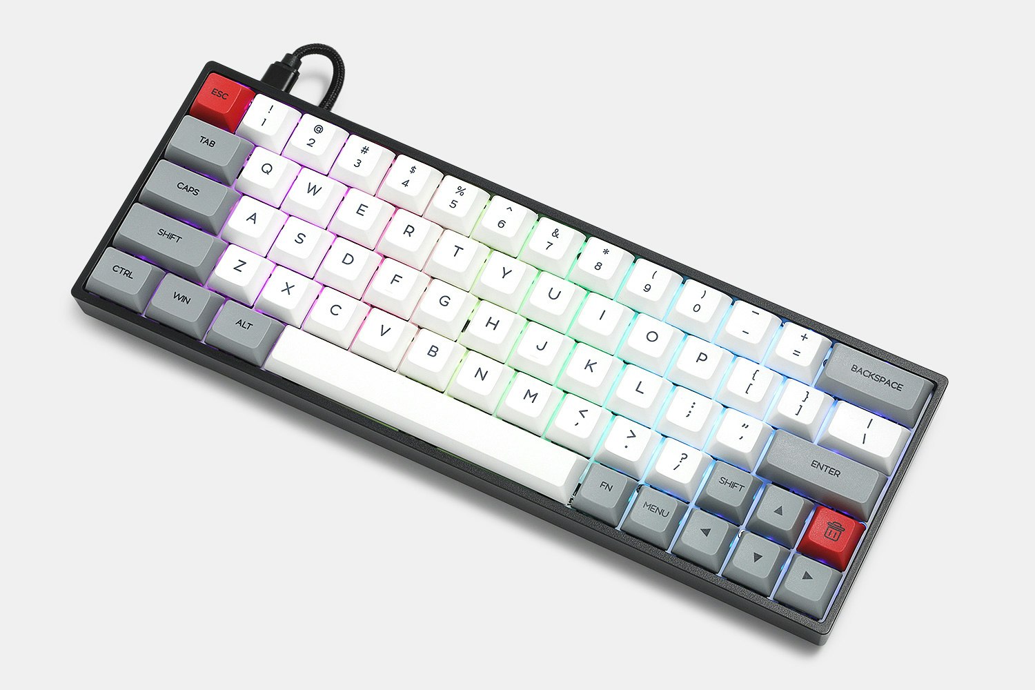 Skyloong SK64 OpticalSwitch HotSwappable 60 Keyboard Mechanical