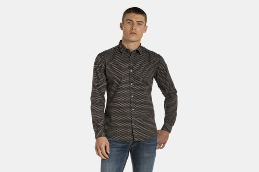 Slate Denim Button-Down Shirts