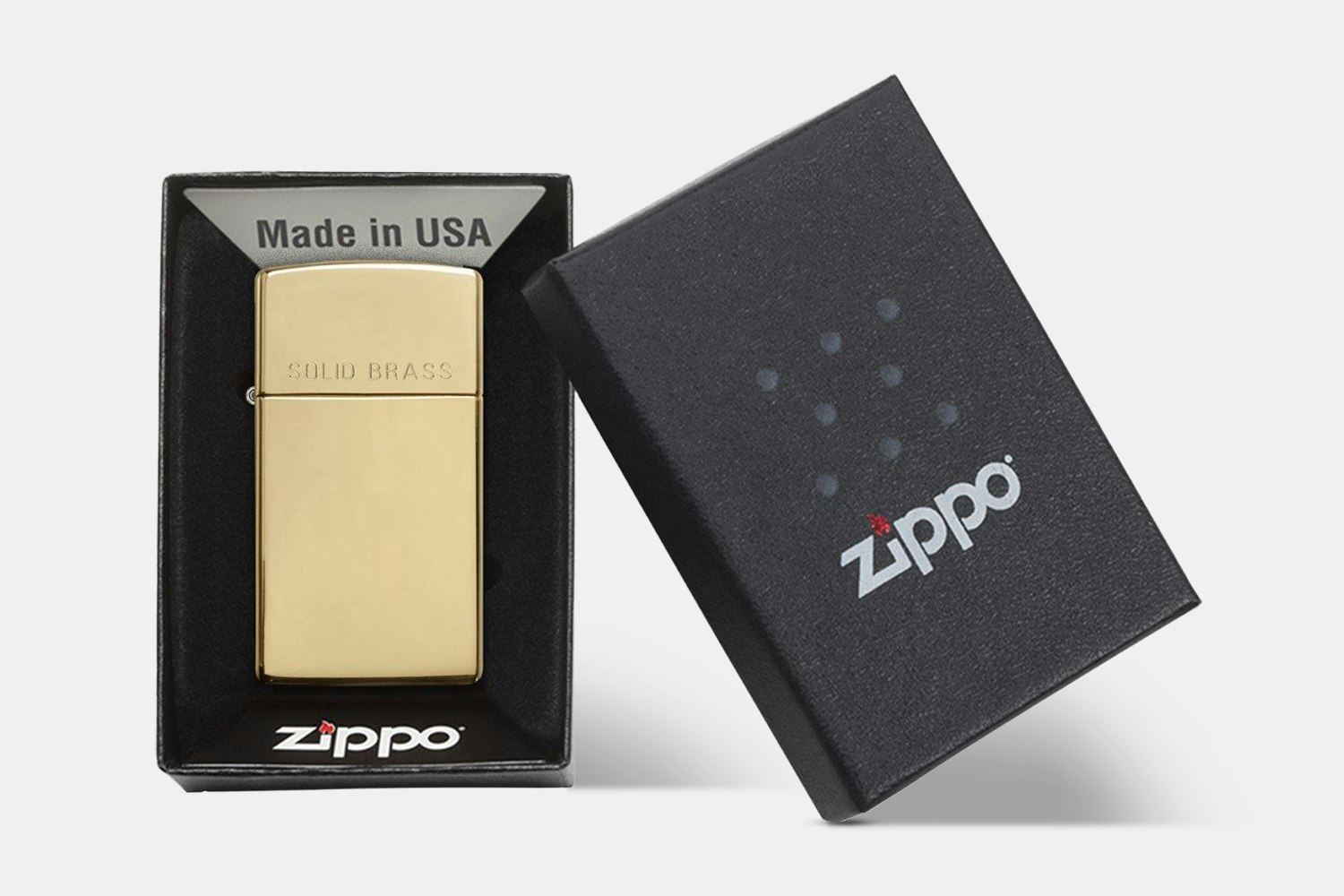 Zippo Lighters Slim Brass Price & Reviews Massdrop