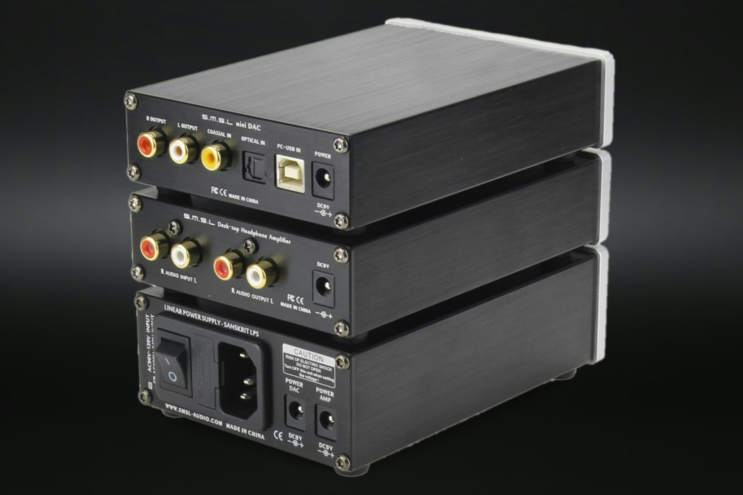 SMSL Panda DAC and Headphone Amplifier Set Audiophile DACs Amp