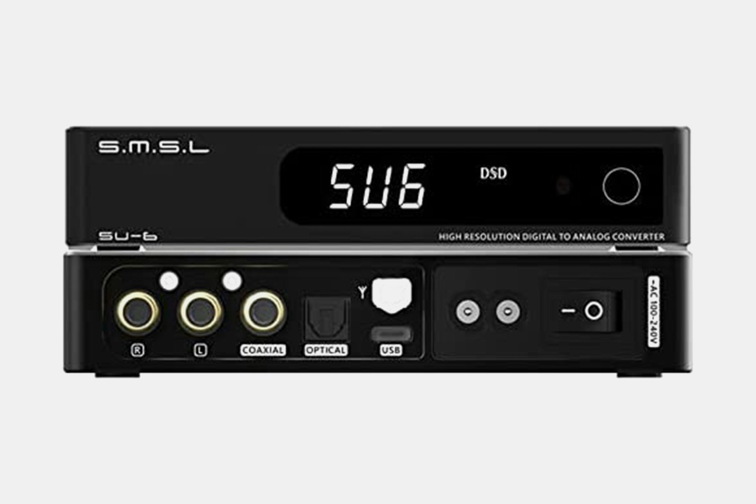 SMSL SU6 Desktop DAC Audiophile DACs Drop