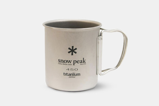 Snow Peak Single & Double-Wall Titanium Mugs