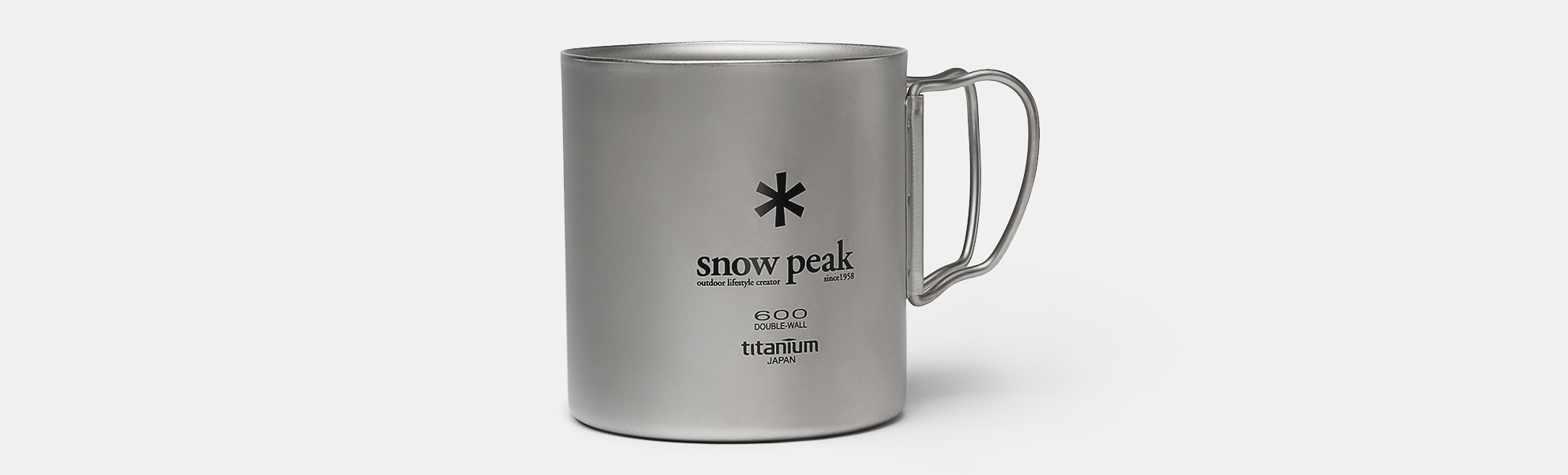 snow peak ti double 600 mug