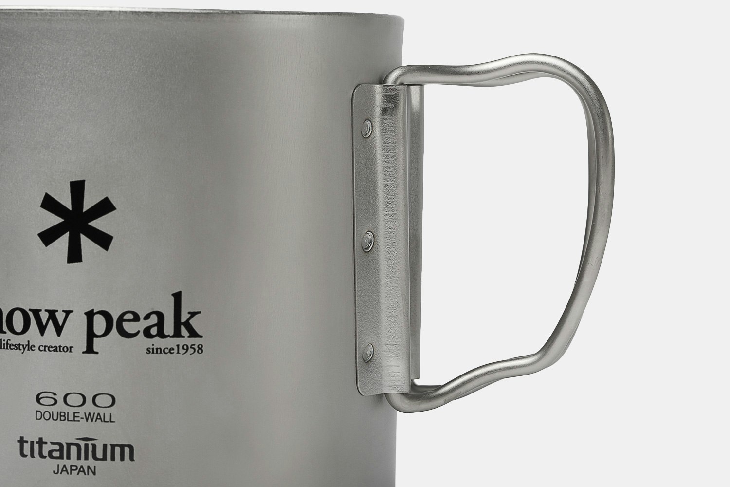 snow peak ti double 600 mug
