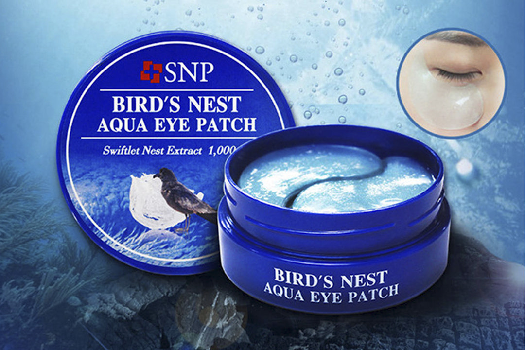 SNP Bird's Nest Aqua Eye Patches (120 Count)