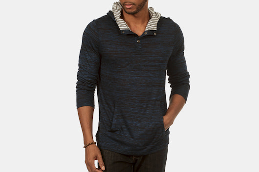 Something Strong Hooded Henley