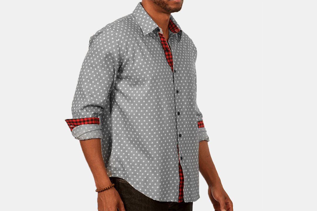 Something Strong Long-Sleeve Woven Shirts
