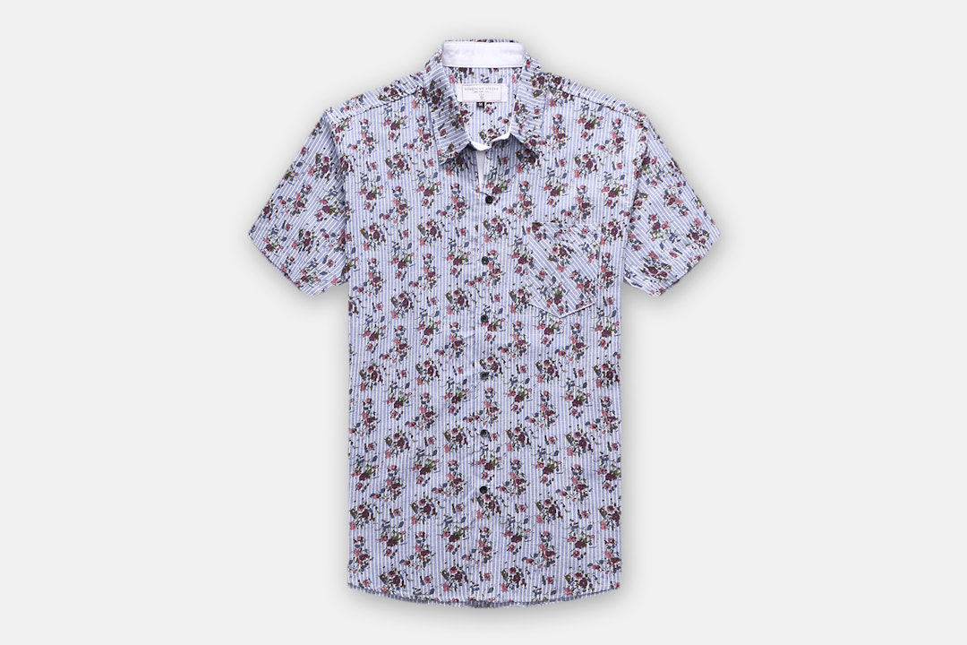Something Strong Short-Sleeve Woven Shirts