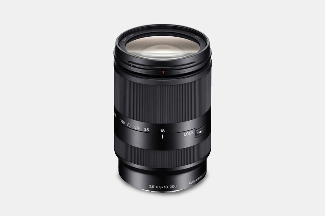 Sony E 18–200mm f/3.5–6.3 OSS LE Lens