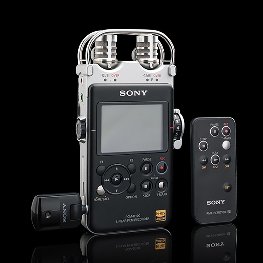 Sony PCM-D100 Portable Recorder Details | Audiophile | Microphones