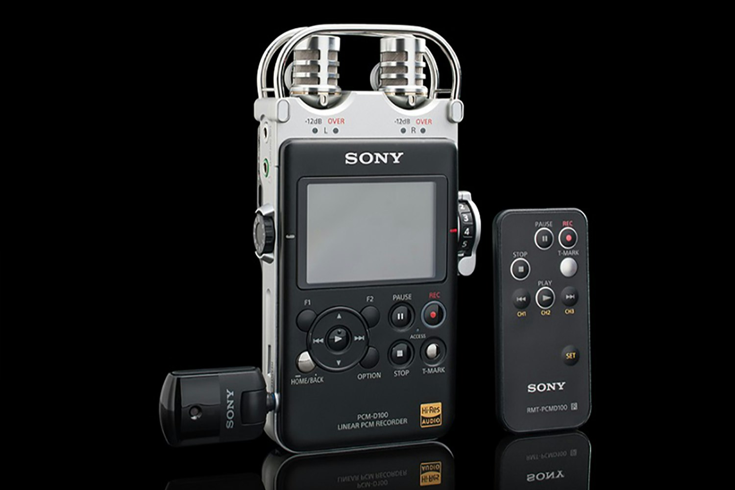 Sony PCMD100 Portable Recorder Audiophile Microphones Drop