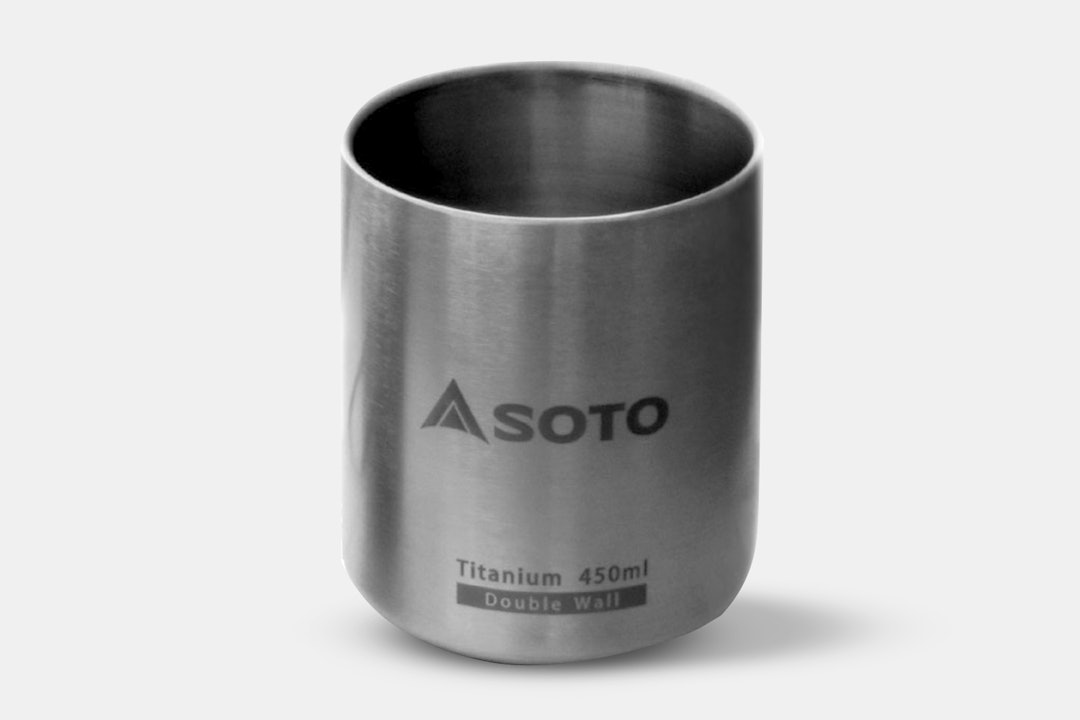 SOTO AeroMug 450ml Double-Wall Titanium Mug