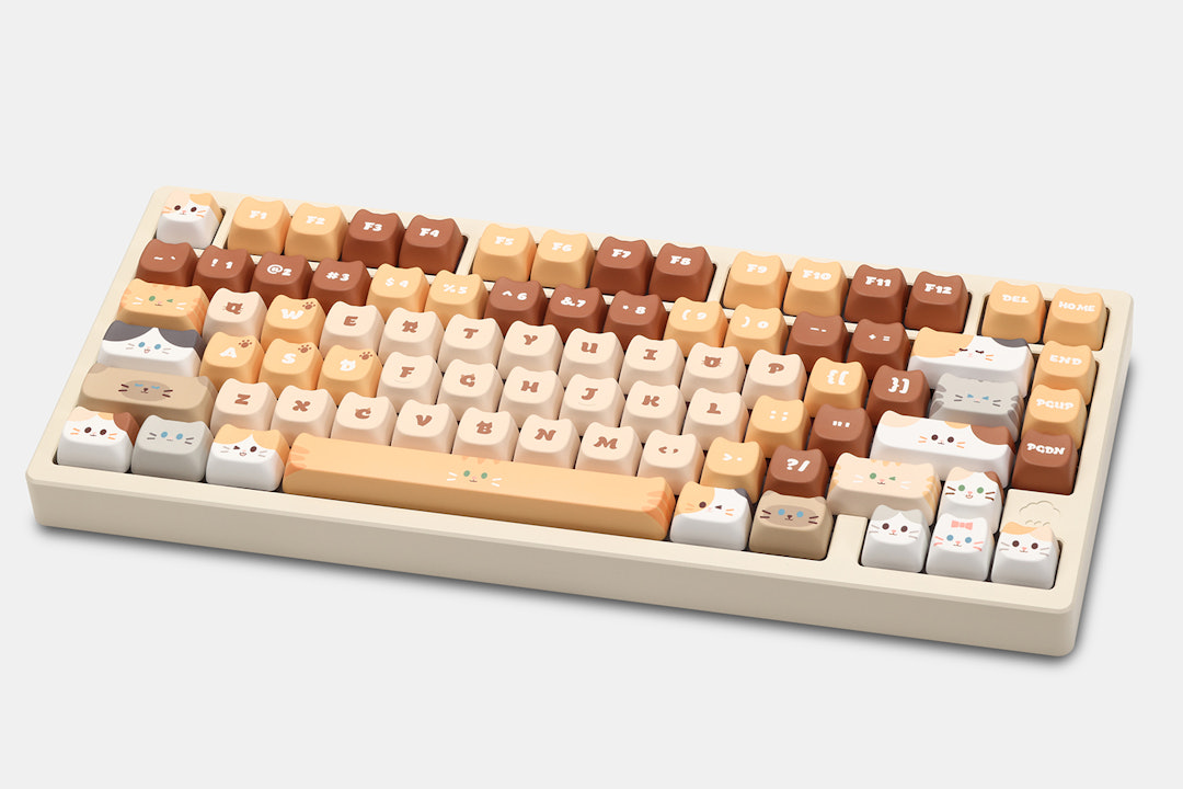 SoulCat Meow PBT Keycap Set