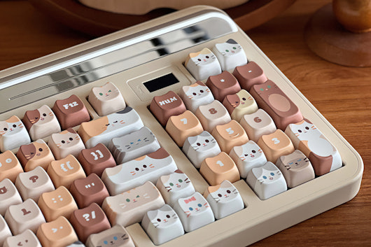 SoulCat Meow PBT Keycap Set