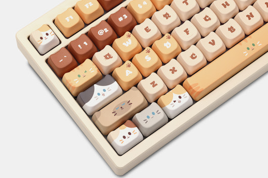 SoulCat Meow PBT Keycap Set