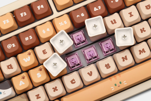 SoulCat Meow PBT Keycap Set