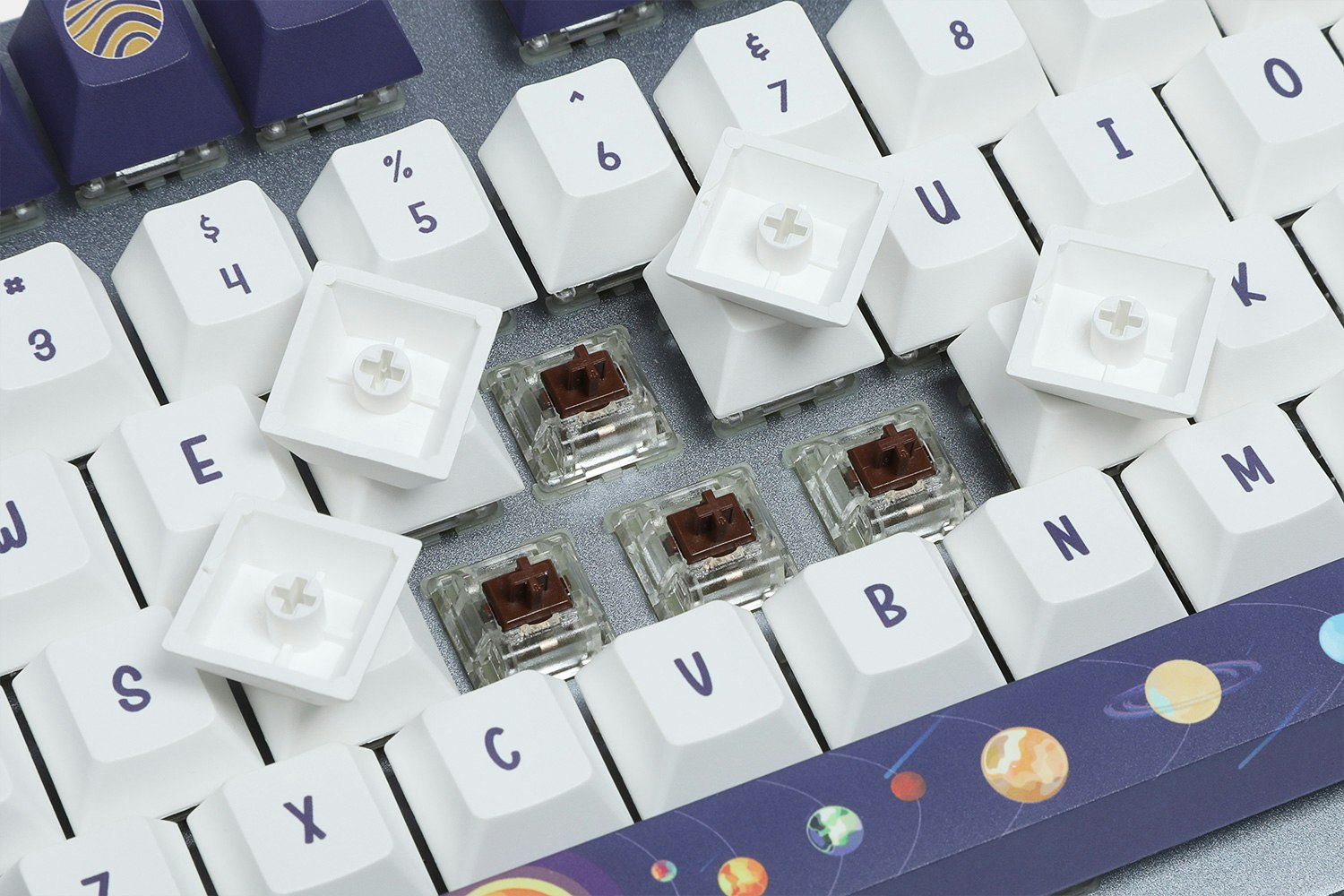 SoulCat To the Universe Dye-Subbed PBT Keycap Set