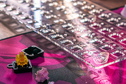 Space Cables Acrylic Switch Lube Station