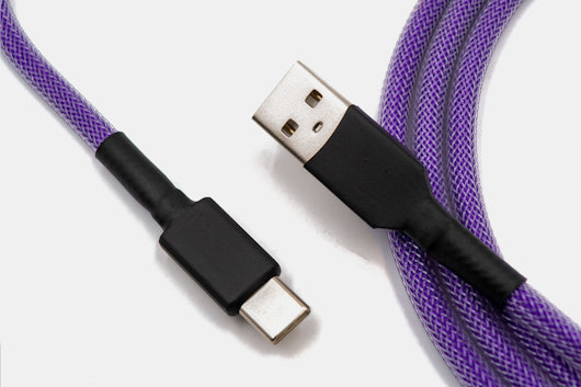 Space Cables Custom Coiled Aviator USB Cable