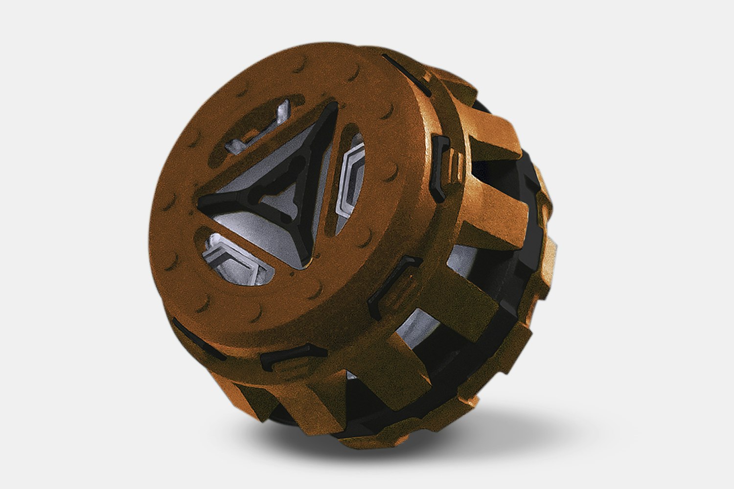 Reactor 2: Carbon - Orange With Inner Gray