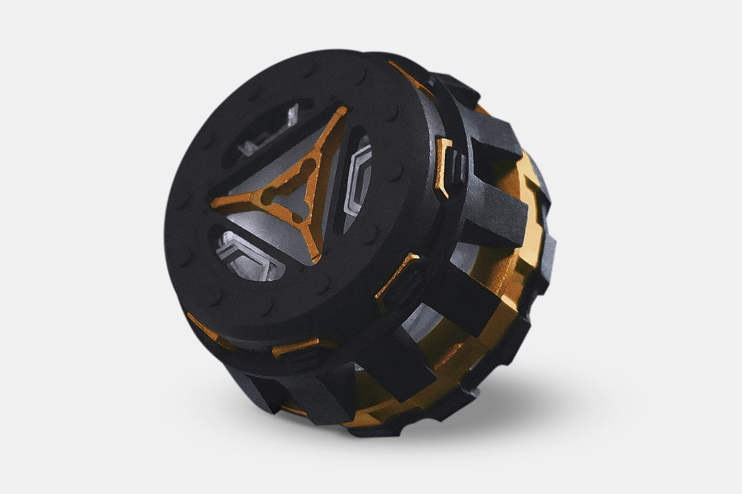 Reactor 2: Carbon - Gray With Inner Orange